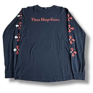 Men’s Tultex Three Days Grace Long Sleeve Shirt